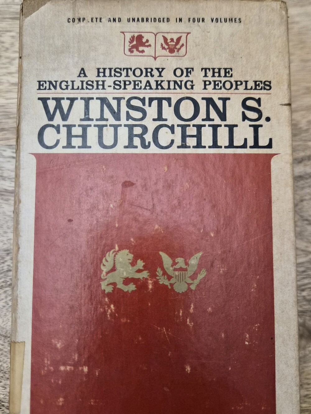 VTG 1950s/60s Winston Churchill Historical Masterwork Book Set